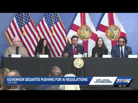 DeSantis outlines AI concerns while proposing protective laws for Floridians