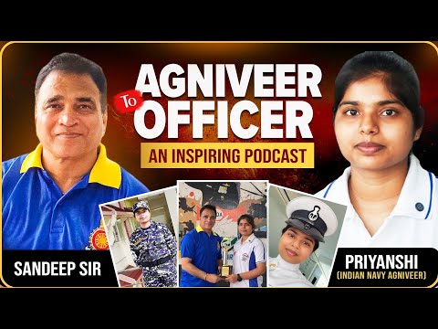 “How an Indian Navy Agniveer is Preparing for Officer Entry | Exclusive Podcast with Sandeep Sir”