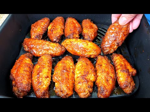 Tasty, Most Addictive Chicken Wings You’ll Ever Make (Air Fryer Magic) ✨🍗 | 2 RECIPES