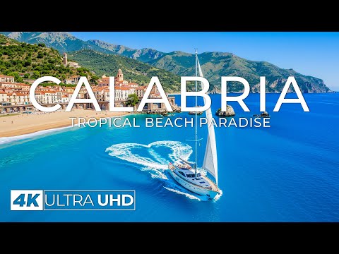 [4K] Calabria 2025 🇮🇹 Stunning Coastlines & Historic Villages Aerial Views - Wonder Places 4K