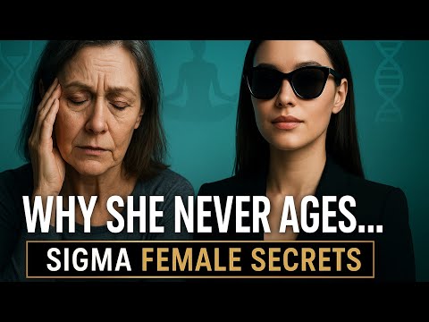 Secrets Why Sigma Females Look Younger as They Age | Sigma Female Lifestyle & Psychology