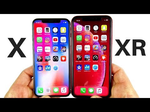 iPhone X vs iPhone XR Speed Test!
