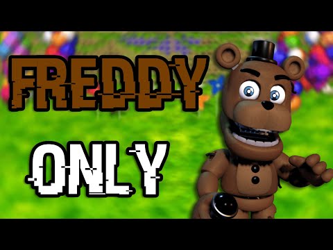 Can you beat FNaF World with only Freddy?