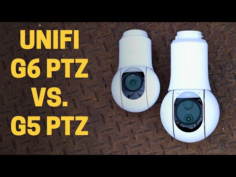 Unifi G6 PTZ vs G5 PTZ - A HUGE UPGRADE!