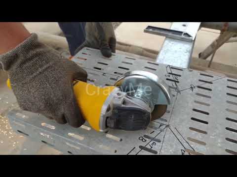 How to make Cable Tray REDUCER. (300mm to 100mm) Practical tutorial 3