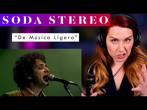 My First Time Hearing Soda Stereo! Vocal ANALYSIS of "De Musica Ligera"