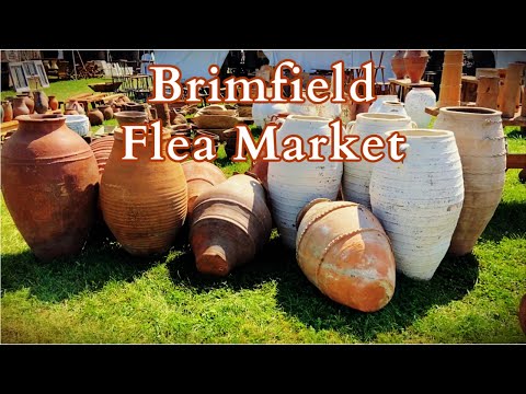 Brimfield Flea Market - Stroll w/me & experience the best of America's oldest outdoor Flea market.