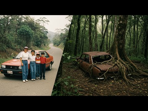 Familia desapareció en un viaje a Oaxaca — 15 años después hallan su auto bajo raíces de un árbol