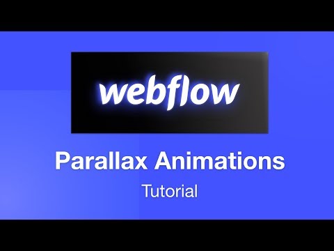 Parallax Scroll Animation in Webflow | Webflow Weekday - Episode 1