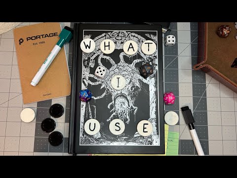 What I Use for Solo Play in Shadowdark