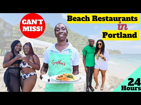 24 HOURS in PORTLAND, JAMAICA: BEACH RESTAURANT YOU CAN'T MISS!