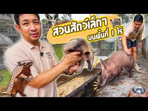 สวนสัตว์เล็กๆของ พี่โอ๊ต Minizoo ที่ไม่มีใครเคยเห็นมาก่อน EP.1/2