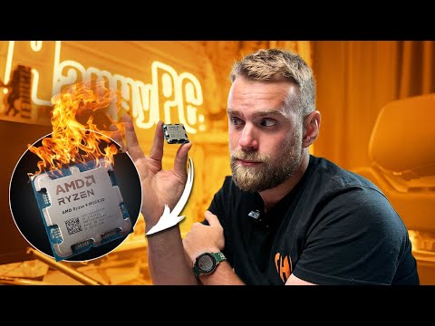 Первый мертвый Ryzen 9 9950X3D за 70000 рублей | Взрыв закаленки у клиента | Внешний радиатор для ПК