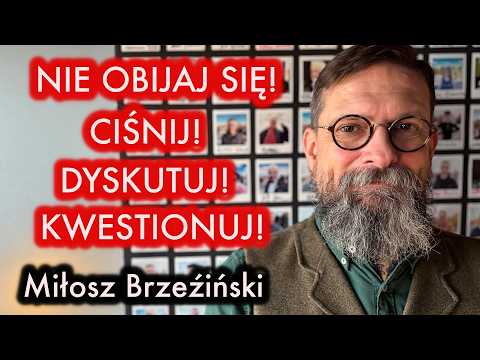 Miłosz Brzeziński – miejski pustelnik. Jak żyć lepiej? Szczęście a przyjemność | Wywiadowcy #119