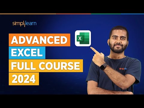 Advanced Excel Full Course 2026 | Excel Tutorial For Beginners | Excel Training | Simplilearn