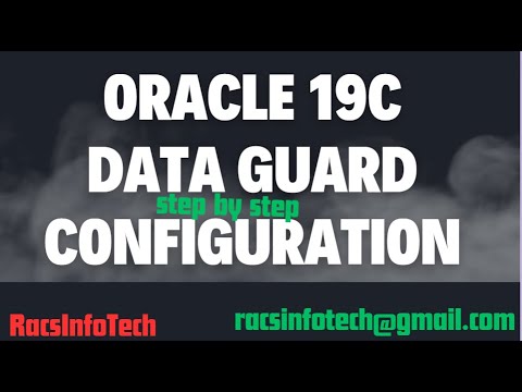 Oracle 19C  Data Guard step by step Configuration
