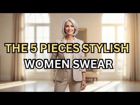 ONLY THESE 5 BASICS MAKES YOU LOOK YOUNGER & ELEGANT AT 50+