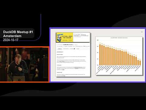 Machine learning and AI at MotherDuck (Till Döhmen, MotherDuck)