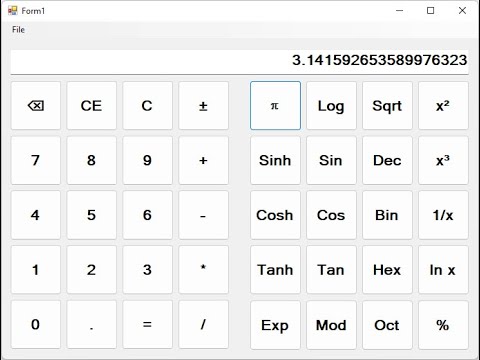 How to Create a Scientific Calculator in C# - Full Tutorial