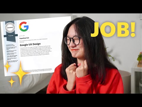 How to land a job from Google UX certificate