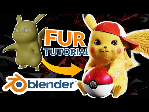 Blender Tutorial - How to Make Realistic Fur in Blender 2.9 | Advance