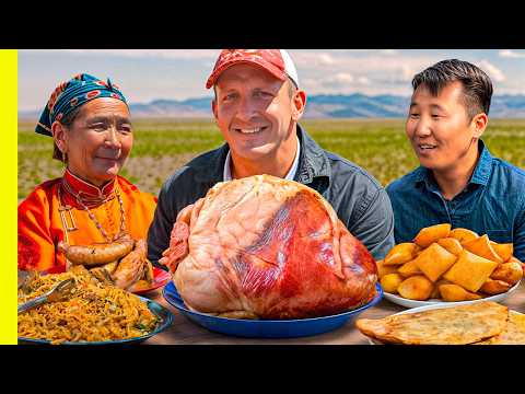¡¡CORAZÓN DE CAMELLO Gigante!! ¡¡Comiendo CARNE EXTREMA a Través de Mongolia!! (Documental Completo)