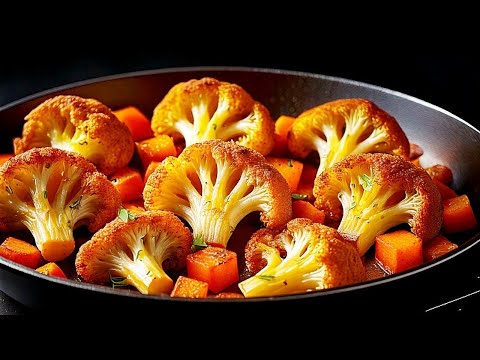 Blumenkohl ist oft schmackhafter als Fleisch! Günstiges und einfaches Blumenkohl Rezept!