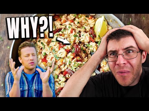 Pro Chef Tries Jamie Oliver's Most Controversial Spanish Paella!
