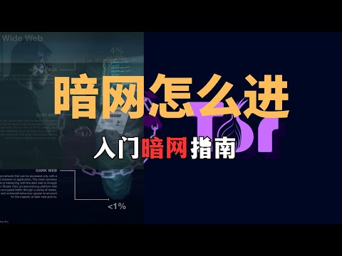 2025 暗网怎么进？什么是暗网？暗网危险吗？神秘在什么地方？Tor是什么？暗网有什么内容？访问暗网合法吗？一次讲清楚！暗网怎么进Windows、Android、iOS超详细教程 全网揭秘