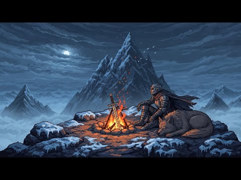 Set Down Your Sword, Warrior… The Moon Will Keep Watch (5 hours of ambient music with fire sounds)
