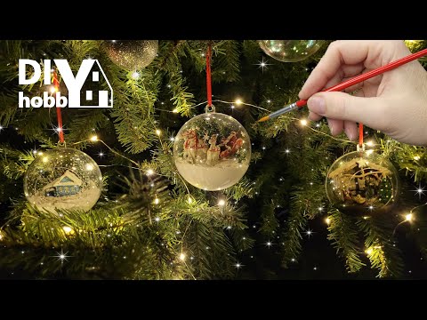 3 Christmas Tree Ball Dioramas That Will Impress Everyone!