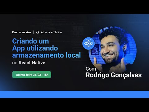 Criando um App utilizando armazenamento local no React Native