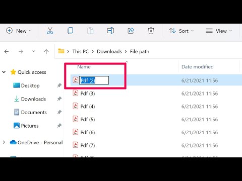 How to Rename PDF Files in Bulk - According to The Contents (A-PDF)
