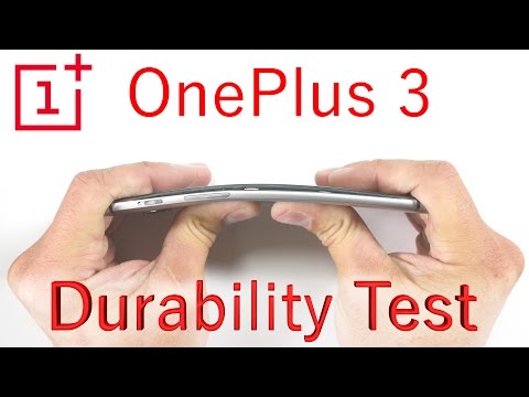 OnePlus 3 Bend Test - Scratch Test - Burn Test - Durability video