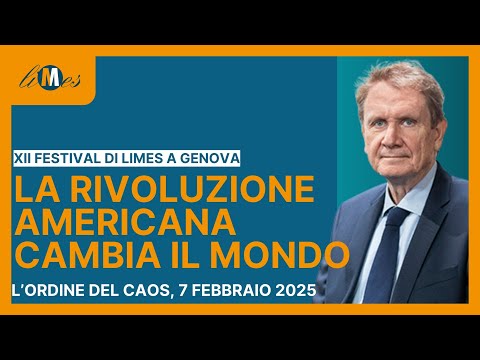 La rivoluzione americana cambia il mondo - di Lucio Caracciolo - XII Festival di Limes a Genova