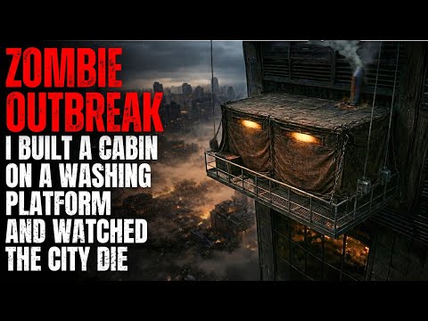 ZOMBIE OUTBREAK: I Built a Cabin on a Window-Washing Platform and Watched the City Die | Creepypasta