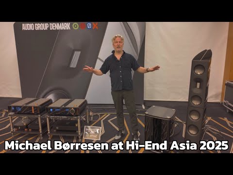 Michael Børresen presents Latest Børresen Bass Module at Hi-End Asia Audio Show