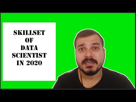 Skillset Of Data Scientist In 2020 (Do not Miss this Video)