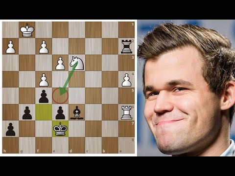 Магнус Карлсен и "легендарная техника" Накамуры! Шахматы.