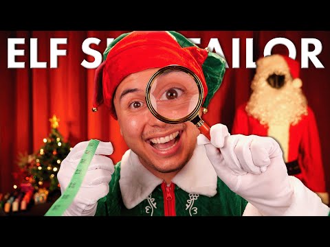 POV: You are Santa! Naughty Elf Tailors Your Suit! | ASMR Roleplay