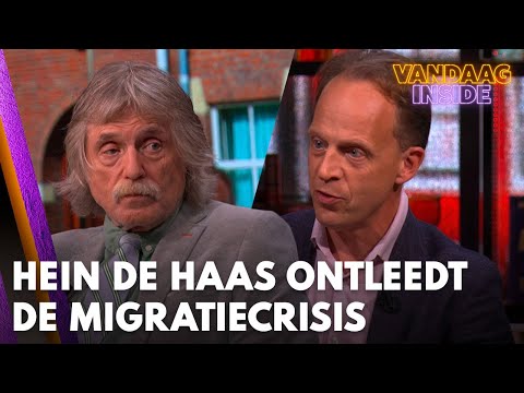 Socioloog Hein de Haas ontleedt bij Vandaag Inside de migratiecrisis in Nederland | VANDAAG INSIDE