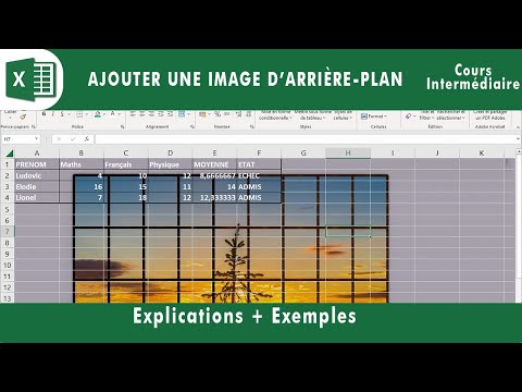 👉 Excel Tutoriel : Ajouter une Image d’Arrière-Plan dans une Feuille de Calcul #Excel #Bureautique