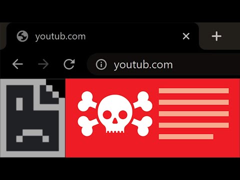 why you should NEVER mistype a domain name