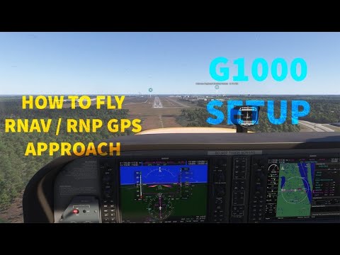 How to fly an RNAV RNP GPS LPV Approach Tutorial | MSFS 2024