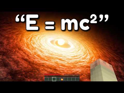 If Albert Einstein did a Minecraft Speedrun