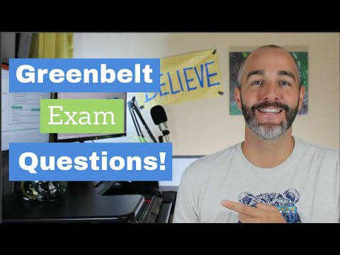 Green Belt Exam Prep – 10 Statistics Questions to Prepare You for the Green Belt Exam!