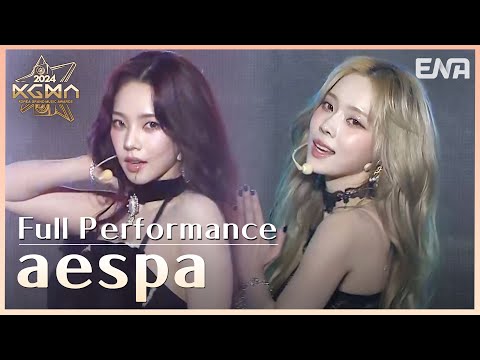 [#2024KGMA] aespa (에스파) - Whiplash+Supernova+Armageddon | #에스파 #aespa | ENA 241117 방송