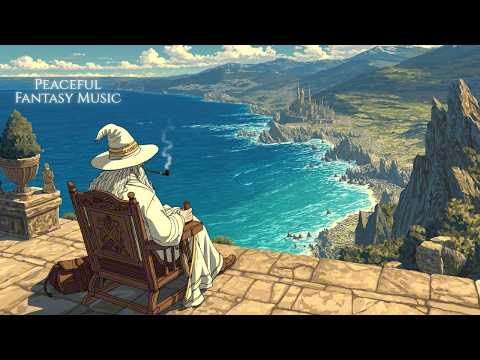 Fantasy Music for Relaxation & Inspirationโ The Mageโs Terrace Above the Sea