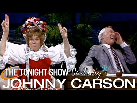 Full Appearance - Vlasta Krsek the "Queen Of The Polka" Has Johnny Dying | Carson Tonight Show