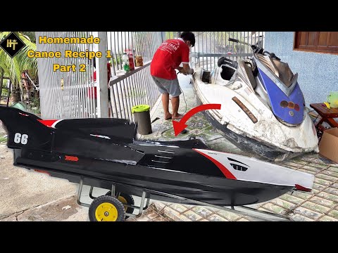 I Make Jetski Scrap into Canoe Like F1 Car Part 2